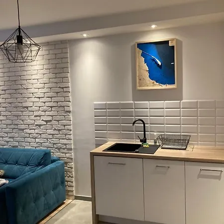 Blue In Vibrant Heart Of Apartament